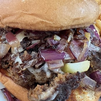 Carolyn's Cafe - Chorizo Burger - Breakfast & Brunch Near Me - Redlands, California