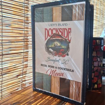 Dockside Restaurant - Menu - Seafood Near Me - Beaufort, South Carolina
