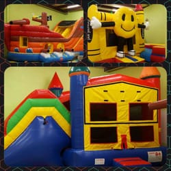 7B Lanes - Huckleberry Jump!  It's an Indoor Bounce Room for ages 10 and under.