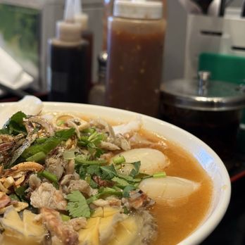 Binh Duong Quan - Special Binh Canh Duong Crab Udon (with Abalone, Scallops, Squid, Shrimp and Crab) - Vietnamese Near Me - Westminster, California Binh Duong Quan - Special Binh Canh Duong Crab Udon (with Abalone, Scallops, Squid, Shrimp and Crab) - Vietnamese Near Me - Westminster, California