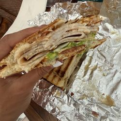 Cafe On The Bay - Bacon Turkey Avocado Panini