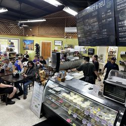 Columbia Market & Deli - Deli and indoor dine in area