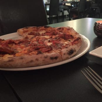 Spice Of India - Stonebaked chicken masala pizza - Indian Near Me - Geneva, GE