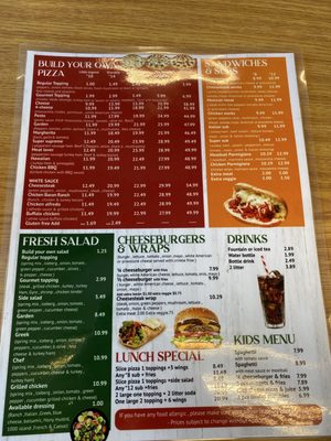 Menu photo 1 Basil pizza Roanoke, VA