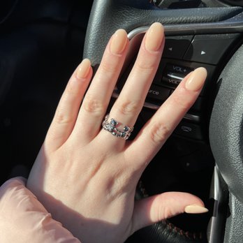 202 Nails - Dip Powder in 401 over my natural nails - Nail Salons Near Me - Glen Mills, Pennsylvania