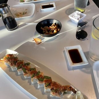 AKA Sushi - Caterpillar II, taco salad, and Diablo. - Sushi Bars Near Me - Jackson, Michigan