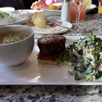 Nick's On 2nd - Bistro Plate (petite filet mignon) - New American Near Me - Long Beach, California Nick's On 2nd - Bistro Plate (petite filet mignon) - New American Near Me - Long Beach, California