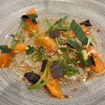 HaiSous Vietnamese Kitchen - artic char crudo-- tasting menu - Vietnamese Near Me - Chicago, Illinois HaiSous Vietnamese Kitchen - artic char crudo-- tasting menu - Vietnamese Near Me - Chicago, Illinois