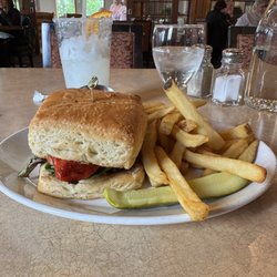Copper River Princess Wilderness Lodge - The Caboose, balsamic marinated portobello mushroom sandwich