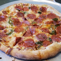 Green Chile Pizza