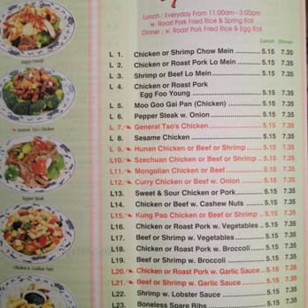 Hunan - Menu 3/3 - Chinese Near Me - Mount Pleasant, South Carolina Hunan - Menu 3/3 - Chinese Near Me - Mount Pleasant, South Carolina