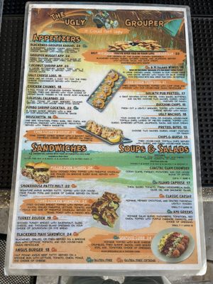 Menu photo 4 The Ugly Grouper Holmes Beach, FL Menu photo 4 The Ugly Grouper Holmes Beach, FL