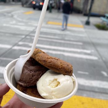 Sweet Alchemy Ice Creamery - Cookie Ice Cream Sandwich Flavors: Aztec Chocolate & Makgeolli (Korean Rice Beer/Wine) - Ice Cream & Frozen Yogurt Near Me - Seattle, Washington Sweet Alchemy Ice Creamery - Cookie Ice Cream Sandwich Flavors: Aztec Chocolate & Makgeolli (Korean Rice Beer/Wine) - Ice Cream & Frozen Yogurt Near Me - Seattle, Washington