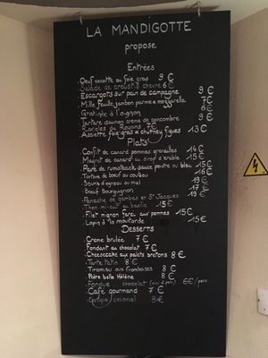 Menu photo 1 La Mandigotte Paris 18, 75