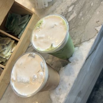 Holsem Coffee - Banna bread matcha and latte - Coffee & Tea Near Me - San Diego, California