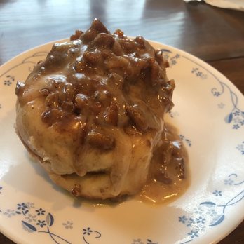 Cinnamon's Bakery - Pecan Cinnamon Roll - Bakeries Near Me - Sugar Land, Texas