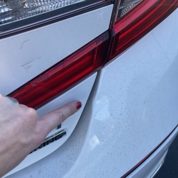 Critical Car Care - Dent on bumper - Body Shops Near Me - Lancaster, California Critical Car Care - Dent on bumper - Body Shops Near Me - Lancaster, California