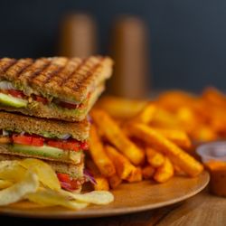 Shambhu's Coffee Bar & Restaurant - Club Sandwich