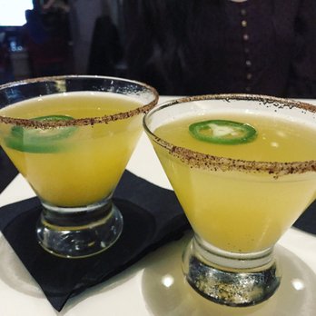 Nerdvana - The Kristige (pineapple vodka, jalapeño infused simple syrup, muddled mango and a splash of lemon juice ) - New American Near Me - Frisco, Texas Nerdvana - The Kristige (pineapple vodka, jalapeño infused simple syrup, muddled mango and a splash of lemon juice ) - New American Near Me - Frisco, Texas