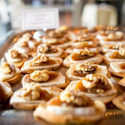 Classic Catering Corporation - Brie & Caramelized Pear Crositini