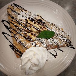 Morning Fuel - Friend ordered the Nutella crepe, it was on the sweeter side for us so we didn't finish it all.