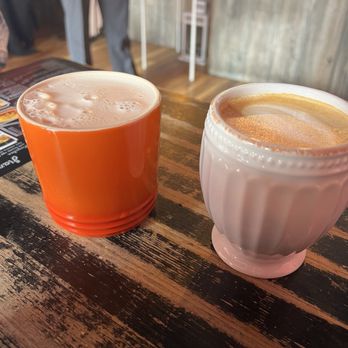 Pink Forest - Chai and Regular Latte - Bubble Tea Near Me - Forest Hills, New York Pink Forest - Chai and Regular Latte - Bubble Tea Near Me - Forest Hills, New York