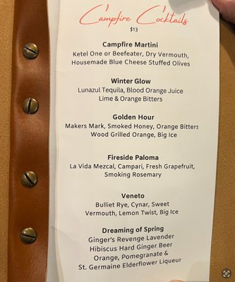 Menu photo 2 Campfire Grill Flat Rock, NC