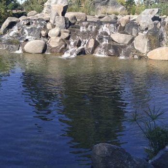 5 Elements Fire & Waterscapes - a pond with a waterfall - Landscape Architects or Designers Near Me - Santee, California