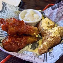 Drumsticks (spicy red & cheese snowing)