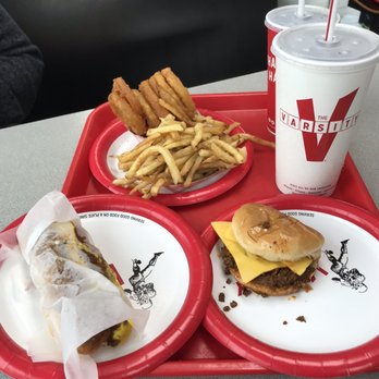 The Varsity - Chilli dog and Chilli burger - Burgers Near Me - Atlanta, Georgia The Varsity - Chilli dog and Chilli burger - Burgers Near Me - Atlanta, Georgia