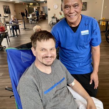 Thrive of Lisle - My buddy Alan the CNA & I! - Rehabilitation Center Near Me - Lisle, Illinois
