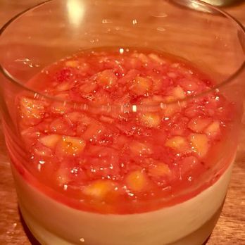 Matu - Arturo's Panna Cotta, Macerated Strawberry - Steakhouses Near Me - Beverly Hills, California