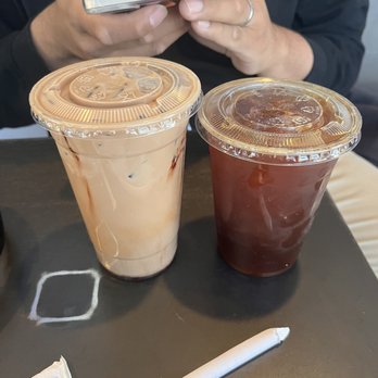 Caffe Luce - iced mocha + iced americano - Coffee & Tea Near Me - Tucson, Arizona