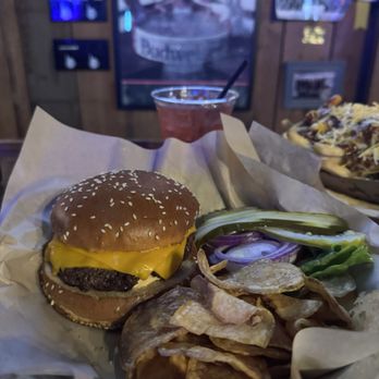 The Lube Room Saloon - Chili cheese fries on the side were the best idea - Burgers Near Me - Dorrington, California The Lube Room Saloon - Chili cheese fries on the side were the best idea - Burgers Near Me - Dorrington, California