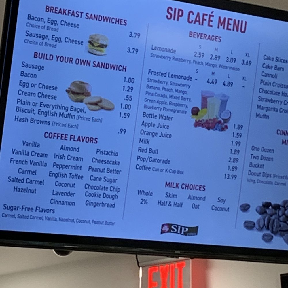 Sip Coffee Cafe - Menu - Donuts Near Me - Novi, Michigan