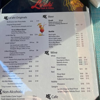 Leahi Bar & Grill - Drinks - Bars Near Me - Honolulu, Hawaii Leahi Bar & Grill - Drinks - Bars Near Me - Honolulu, Hawaii