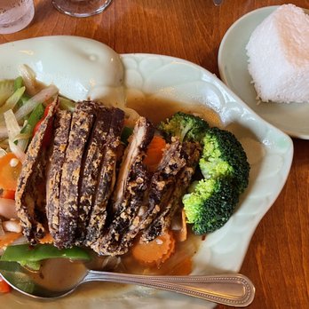 Thai Blossom - Crispy duck #luxuryrealtor - Thai Near Me - Winter Garden, Florida
