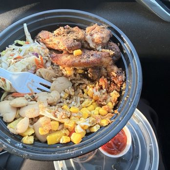 Mr. Pimento - Build your own Jerk Chicken Rice Bowl - Food Trucks Near Me - Austin, Texas