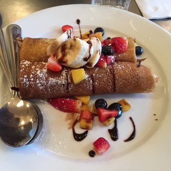 Uncle Momo - Fruit and mango with Nutella and berry sauce crepe(12/26/2016) - Middle Eastern Near Me - Montclair, New Jersey Uncle Momo - Fruit and mango with Nutella and berry sauce crepe(12/26/2016) - Middle Eastern Near Me - Montclair, New Jersey