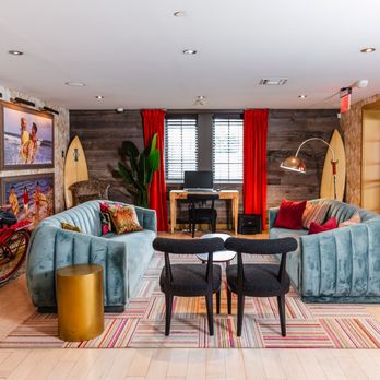 Daddy O Hotel - Lobby with business center - Hotels Near Me - Brant Beach, New Jersey