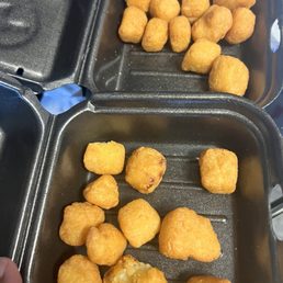 White Cheddar Cheese Fried White Cheddar Bites...