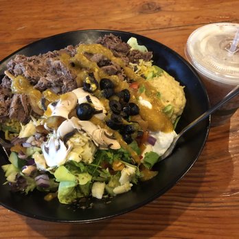 Caveman Cafe - Beef cheek platter feast with ginger blast kombucha~ - Organic Stores Near Me - Vancouver, British Columbia