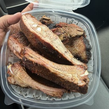 Wholly Smoke Bar-Q - Half rack and half lbs of that pull apart brisket - Food Trucks Near Me - Dania Beach, Florida Wholly Smoke Bar-Q - Half rack and half lbs of that pull apart brisket - Food Trucks Near Me - Dania Beach, Florida