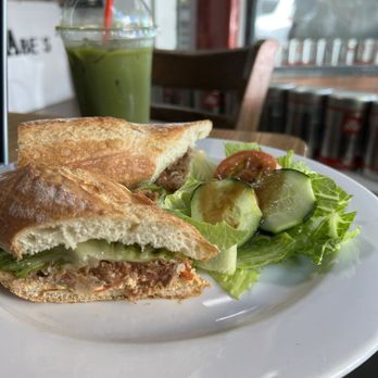 Abe's Cafe - Steak Sandwich & Matcha lemonade - Cafes Near Me - Berkeley, California