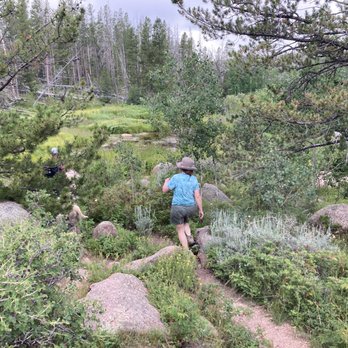 Turtle Rock - A tiny side trail onto a meadow - Hiking Near Me - Turtle Rock, Wyoming