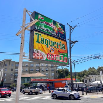 Taqueria El Grullo - a sign for a mexican restaurant - Mexican Near Me - Oakland, California Taqueria El Grullo - a sign for a mexican restaurant - Mexican Near Me - Oakland, California