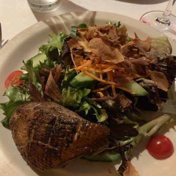Leunig's Bistro - Salad with duck - French Near Me - Burlington, Vermont
