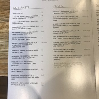Yorkshire Rose - The menu 3 - Mediterranean Near Me - Bracknell, BRC