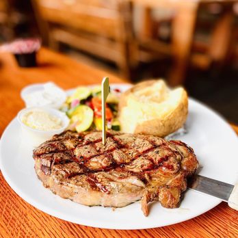 Stage Coach Grille - Cowboy Ribeye Steak 14oz - Seafood Near Me - La Verkin, Utah Stage Coach Grille - Cowboy Ribeye Steak 14oz - Seafood Near Me - La Verkin, Utah