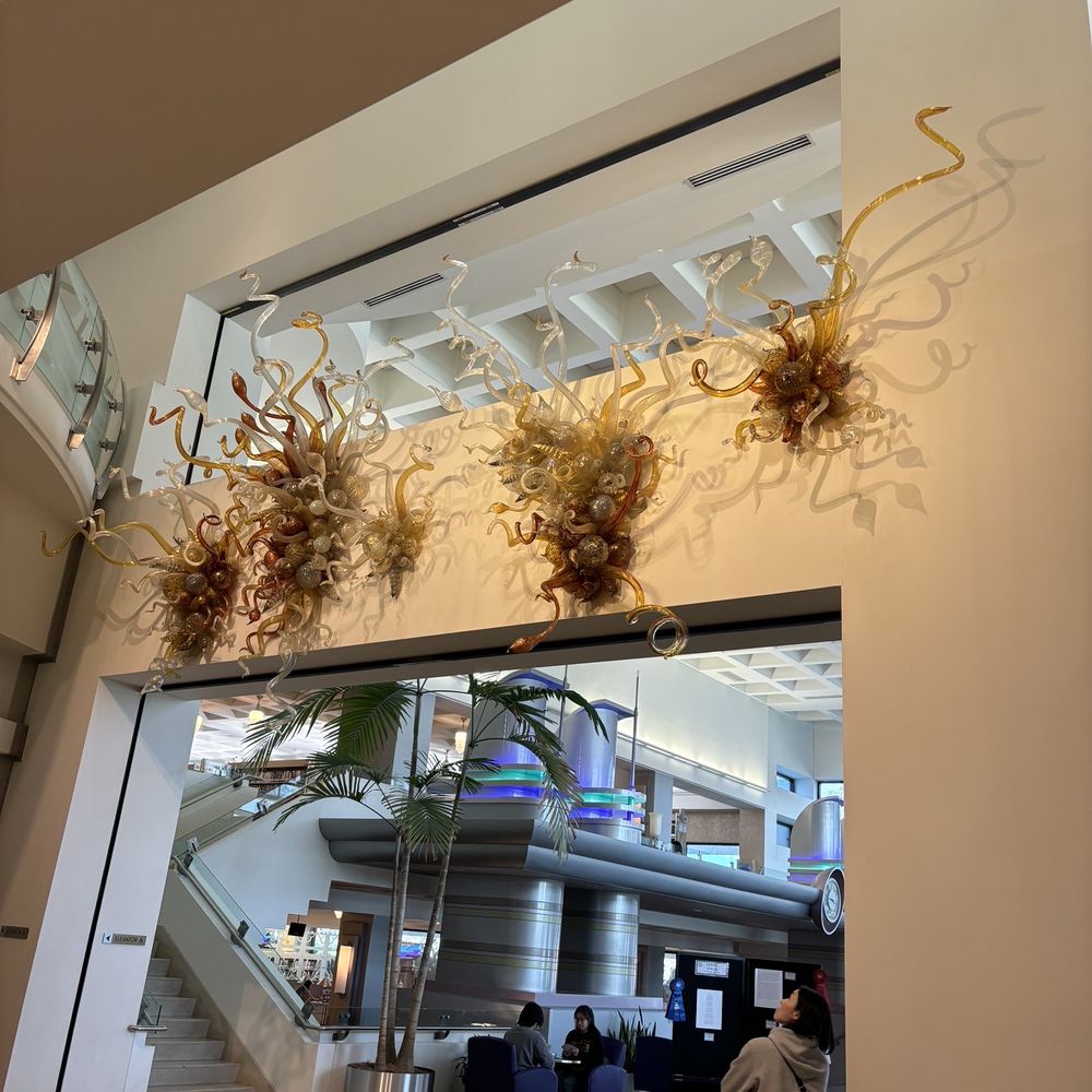 Cerritos Library - Beautiful art pieces around the library - Libraries Near Me - Cerritos, California